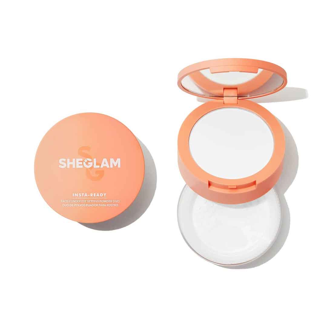 پودر فیکس صورت و دور چشم translucent مدل insta ready شیگلم