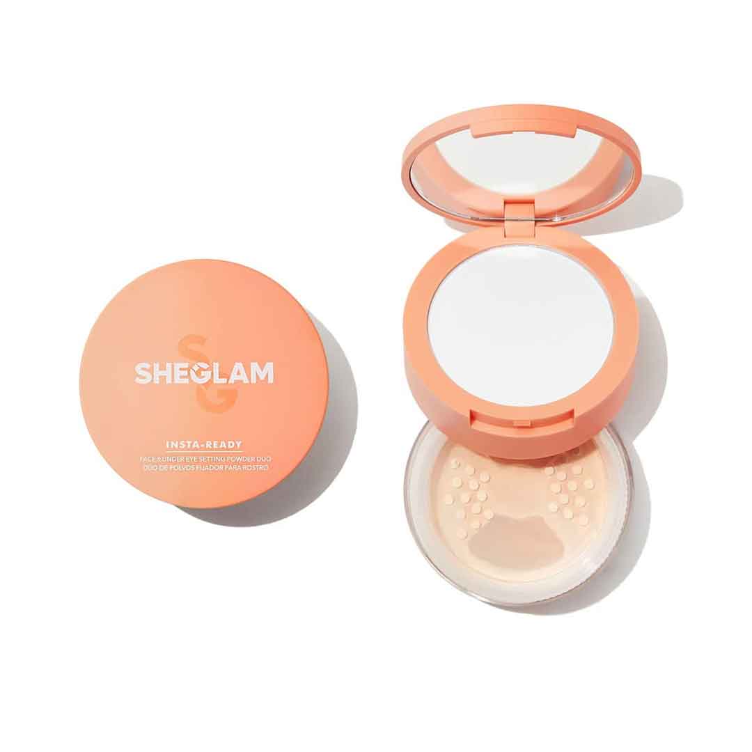 پودر فیکس صورت و دور چشم bisque مدل insta ready شیگلم