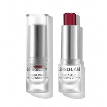 Attractive lip balm design with clear packaging and warm ruby red color soft precise applicator stylish look ideal for easy use and daily carrying Sheglam