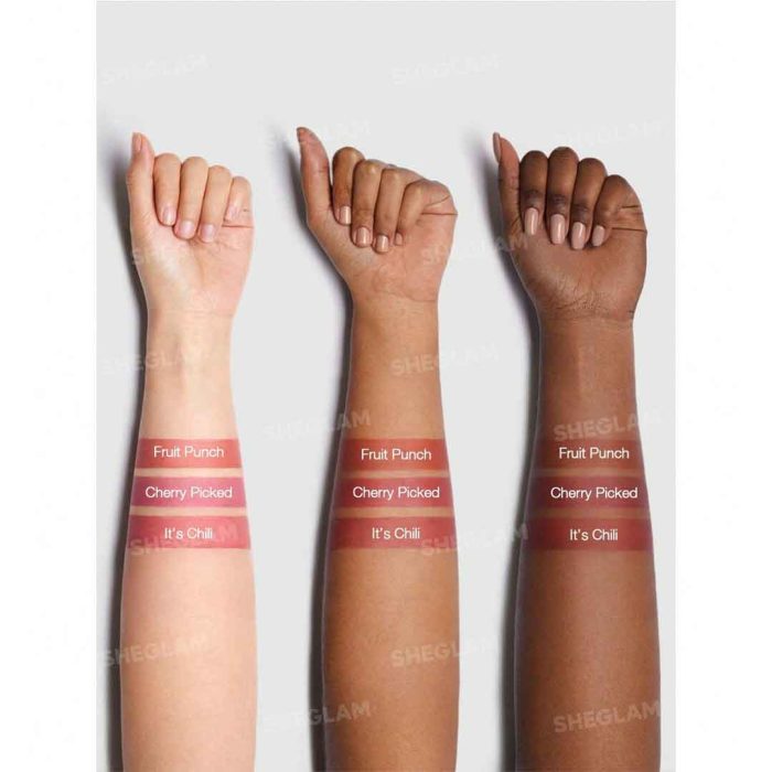 Lightweight gel texture with vibrant pink coral shade hydrating formula fast absorbing non sticky for fresh summery lips sheglam
