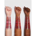 Lightweight jelly texture with glossy mirror finish cool toned raspberry red shade enriched with nourishing oils keeps lips soft and hydrated sheglam