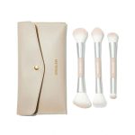 Minimalist stylish box or case for Glam 101 brush set brushes neatly arranged in dedicated compartments portable suitable for professional and home use Sheglam