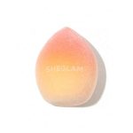 Single blender with standard oval round shape soft color like beige or light pink suitable size for easy use and portable minimal practical look Sheglam
