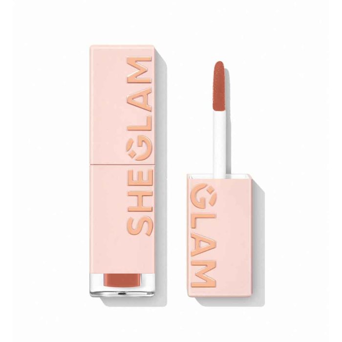 Slim sleek tube with modern practical design soft precise applicator for easy lip color daily carry size sheglam