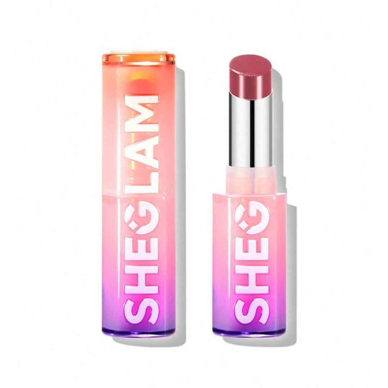 استیک فلزی براق با درب شفاف، نشانگر راحتی استفاده و جلوه لوکس؛ طراحی جمع‌وجور و مناسب برای گذاشتن داخل کیف – شیگلم