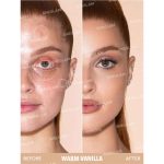 رنگ Warm Vanilla با ته‌مایه زرد گرم، مناسب برای پوست‌های روشن با زیرتون گرم، برای ایجاد روشنایی و یکنواختی در چهره – شیگلم