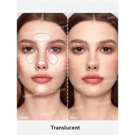 فینیش درخشان و یکدست بدون براقیت اضافه، تثبیت آرایش همراه با ایجاد درخششی سالم روی پوست نواحی T و گونه‌ها – شیگلم