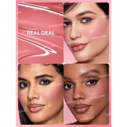 گونه‌هایی با رنگ جذاب و پوشش نرم، جلوه‌ای طبیعی و بدون ایجاد خطوط یا برجستگی–شیگلم